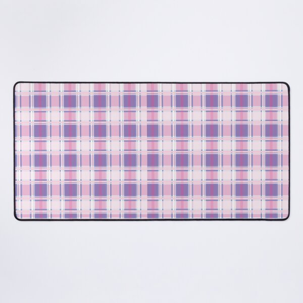 Item preview, Pastel Pink Lavender Preppy Plaid designed and sold by Aom Road.
