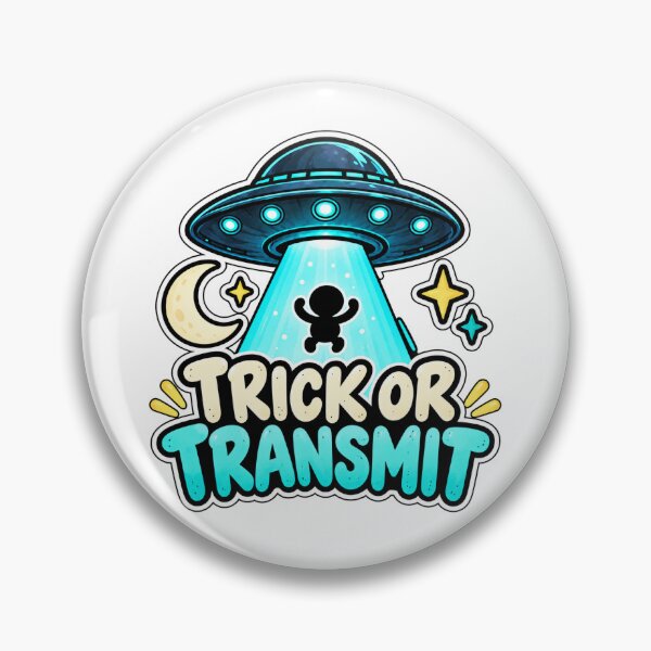 Item preview, Trick or Transmit designed and sold by L.A.T Universe.