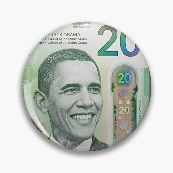 Item preview, Obama $20 Bill Canada Humor Funny Canadian Money Joke designed and sold by vle707.