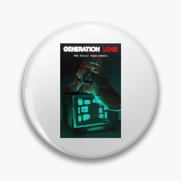 Item preview, Generation Loss Sticker Poster designed and sold by J-amieMay-o.