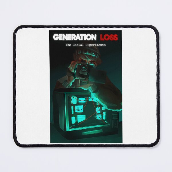 Item preview, Generation Loss Sticker Poster designed and sold by J-amieMay-o.