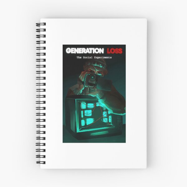 Item preview, Generation Loss Sticker Poster designed and sold by J-amieMay-o.