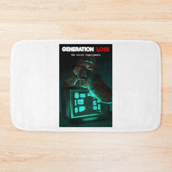 Item preview, Generation Loss Sticker Poster designed and sold by J-amieMay-o.