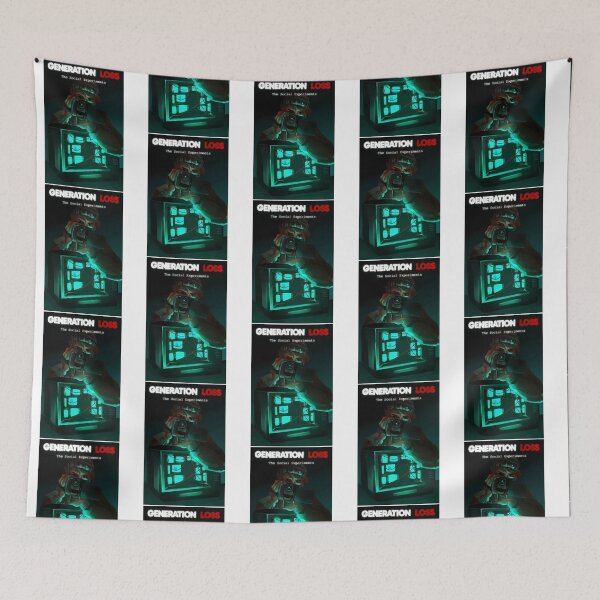 Item preview, Generation Loss Sticker Poster designed and sold by J-amieMay-o.