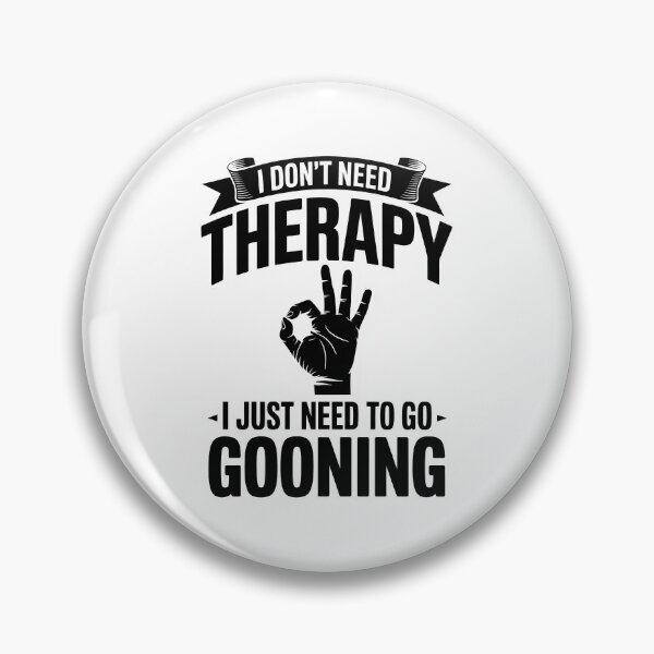 Artikelvorschau, Ich brauche keine Therapie, ich muss einfach nur Gooner-Fan werden – Gooner-Design entworfen und verkauft von LoFizzy.