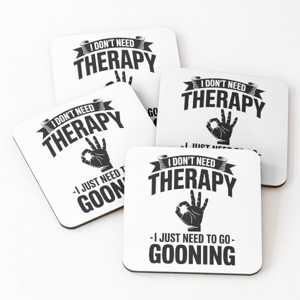 Item preview, I Don't Need Therapy I Just Need To Go Gooning – Gooner Design designed and sold by LoFizzy.