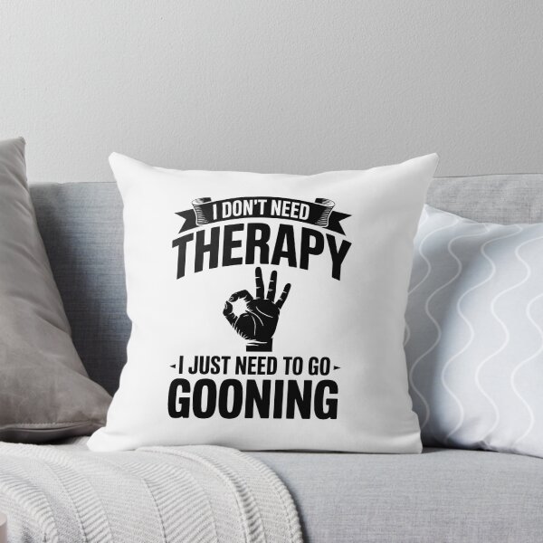 Item preview, No necesito terapia, solo necesito ir a Gooning – Gooner Design designed and sold by LoFizzy.