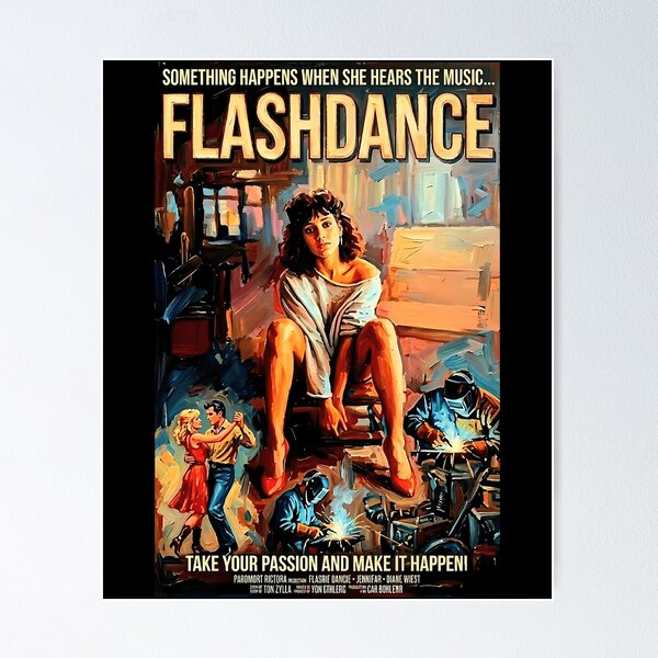 Item preview, A Steel Town Dream Flashdance (1983) designed and sold by ambrialau-rie.