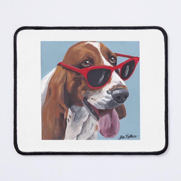 Item preview, Basset Hound Dog Dog Art By Lee H Keller designed and sold by uyndonG-rey.