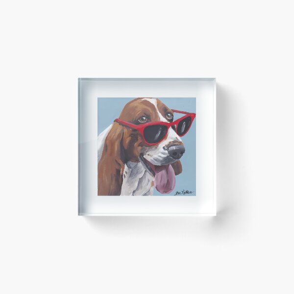 Item preview, Basset Hound Dog Dog Art By Lee H Keller designed and sold by uyndonG-rey.