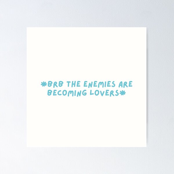Item preview, Blue Enemies to Lovers designed and sold by Neadoodles.