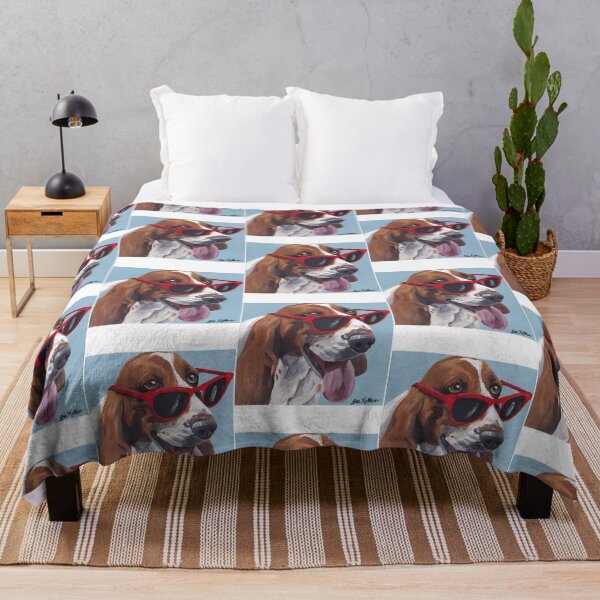 Item preview, Basset Hound Dog Dog Art By Lee H Keller designed and sold by uyndonG-rey.