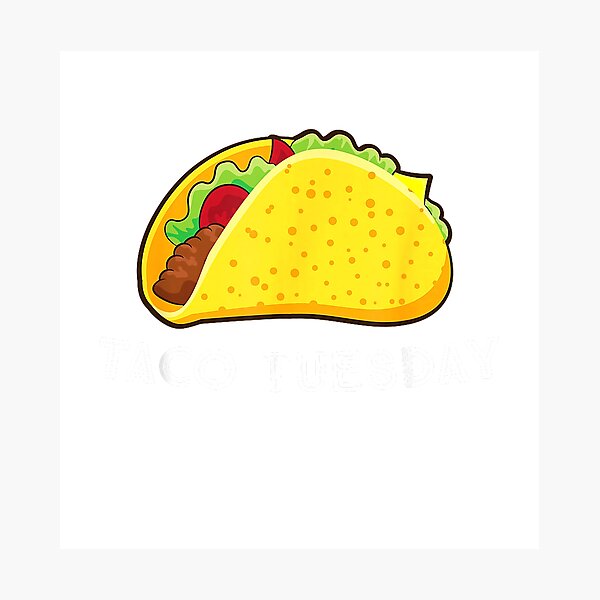 Item preview, Funny Taco Tuesday Taco Lovers T-Shirt designed and sold by elachhabdesign.