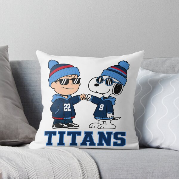 Item preview, Charlie Brown & Snoopy Tennessee Titans Football Retro F257 designed and sold by GLUVY-THEME.