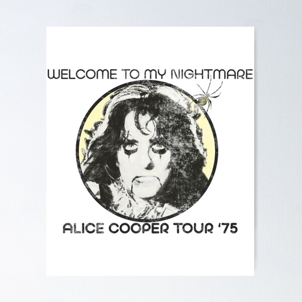 Item preview, alice cooper welcome to my nightmare '75 designed and sold by AngelaOquinn32.