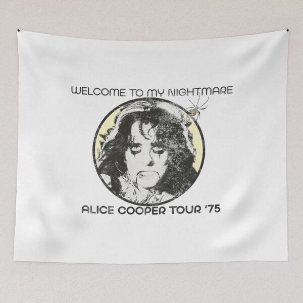 Item preview, alice cooper welcome to my nightmare '75 designed and sold by AngelaOquinn32.