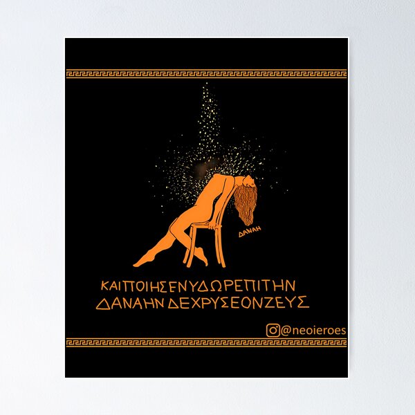 Item preview, And Zeus Sent A Shower Of Gold Down Upon Danae designed and sold by ambrialau-rie.