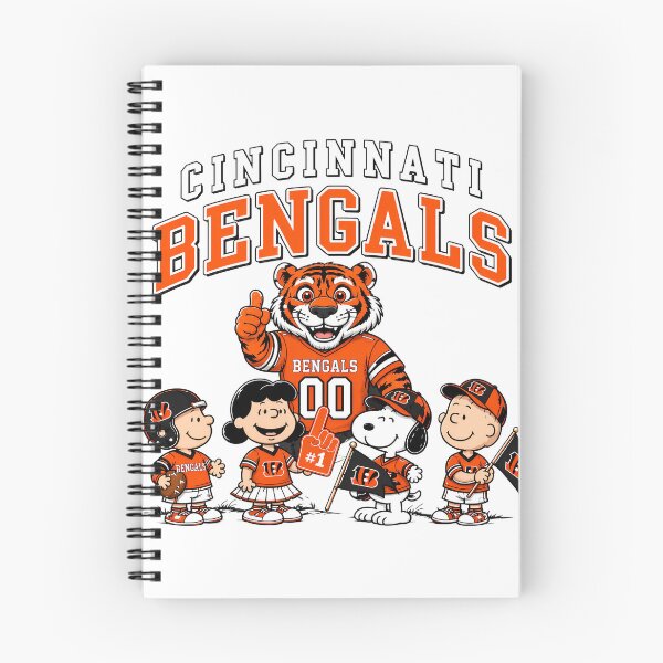 Item preview, Cincinnati Bengals Peanuts Characters Team Mascot  designed and sold by PunSprout.