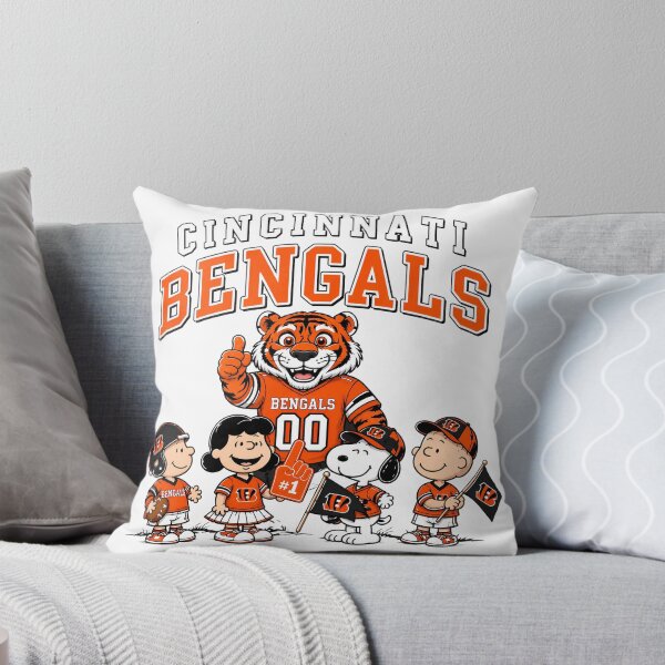 Item preview, Cincinnati Bengals Peanuts Characters Team Mascot  designed and sold by PunSprout.