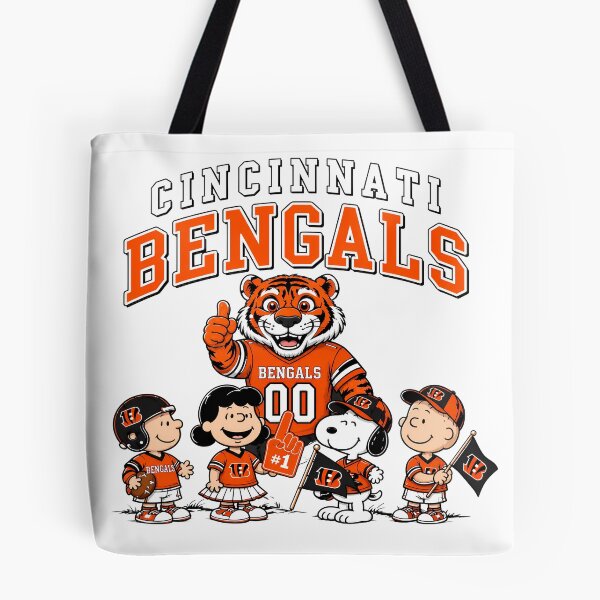 Item preview, Cincinnati Bengals Peanuts Characters Team Mascot  designed and sold by PunSprout.