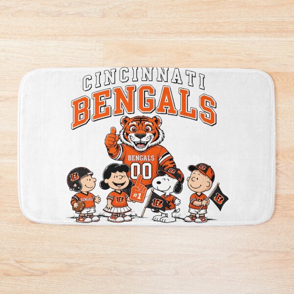 Item preview, Cincinnati Bengals Peanuts Characters Team Mascot  designed and sold by PunSprout.