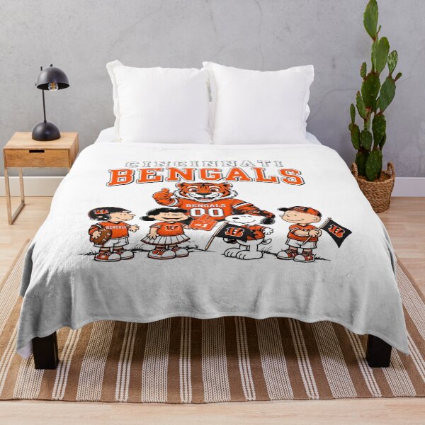 Item preview, Cincinnati Bengals Peanuts Characters Team Mascot designed and sold by PunSprout.