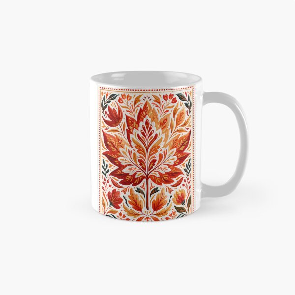 Item preview, Autumn Folk Art Maple Leaf= designed and sold by junkydotcom.