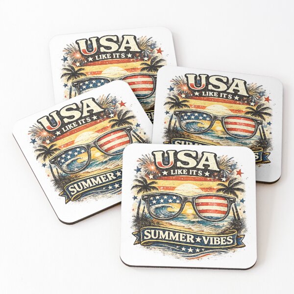 Item preview, USA Summer Vibes designed and sold by Neverend Designs.