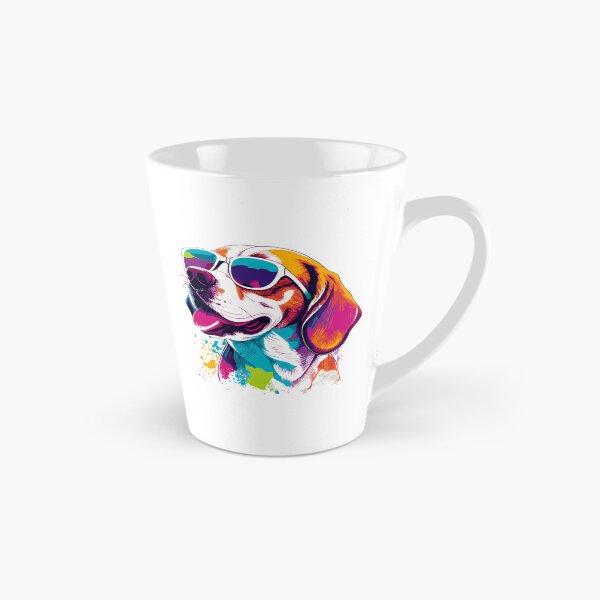 Item preview, Beagle Dog - Colorful With Sunglasses designed and sold by uyndonG-rey.