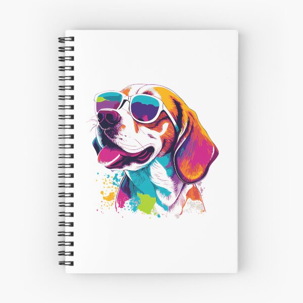 Item preview, Beagle Dog - Colorful With Sunglasses designed and sold by uyndonG-rey.