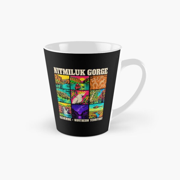 Item preview, Nitmiluk Gorge Katherine Northern Territory Retro Travel Crocodile Cockatoo Outback Australia designed and sold by Yellowriversss.