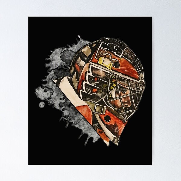 Item preview, Goalie Mask Watercolor Splatter  designed and sold by Jamrpenter.