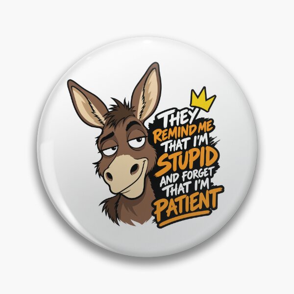Item preview, Donkeys patience vector image designed and sold by NaorsArt.