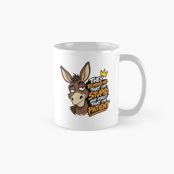 Item preview, Donkeys patience vector image designed and sold by NaorsArt.