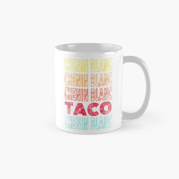Item preview, Funny Vintage Style Chenin Blanc and Taco Lover T-Shirt designed and sold by TinyHands-Art.