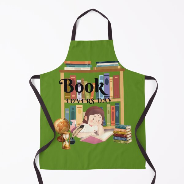 Item preview, Cute Bookworm Girl at Bookshelf designed and sold by Fana25.