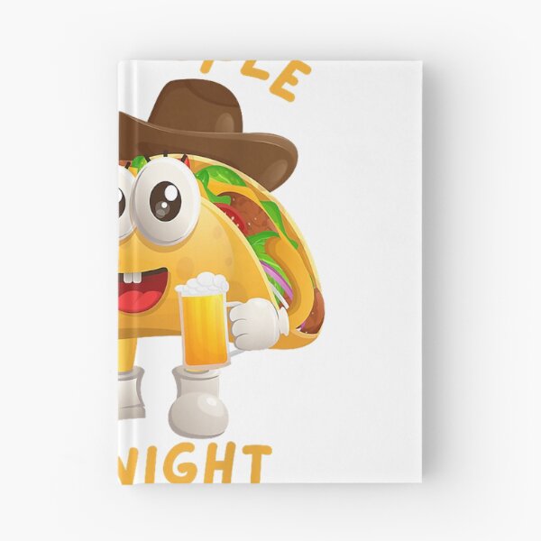 Item preview, Funny White People Taco Night Tacos Beer and Cowboys T-Shirt designed and sold by hapitoss.