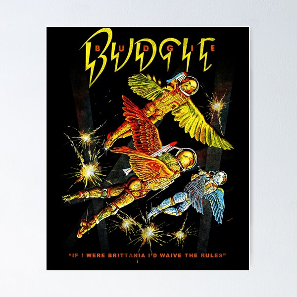 Item preview, Budgie Band If I Were Brittania I_D Waive The Rules designed and sold by bilaalmagekr.