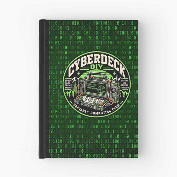 Item preview, Cyberdeck DIY Retro Computing Hacker Graphic designed and sold by DD Fish.