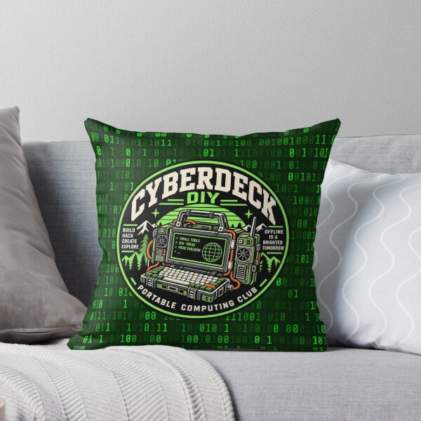 Item preview, Cyberdeck DIY Retro Computing Hacker Graphic designed and sold by DD Fish.