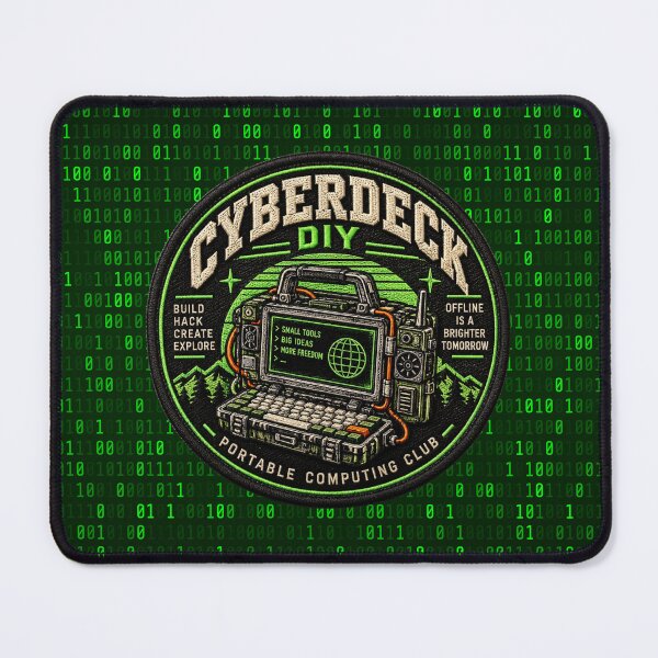 Item preview, Cyberdeck DIY Retro Computing Hacker Graphic designed and sold by DD Fish.