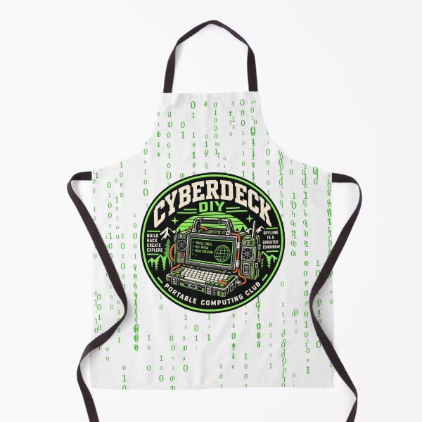 Item preview, Cyberdeck DIY Retro Computing Hacker Graphic designed and sold by DD Fish.