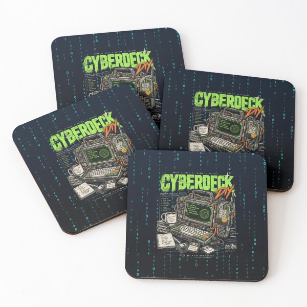Item preview, Cyberdeck DIY Retro Computing Hacker Graphic designed and sold by DD Fish.