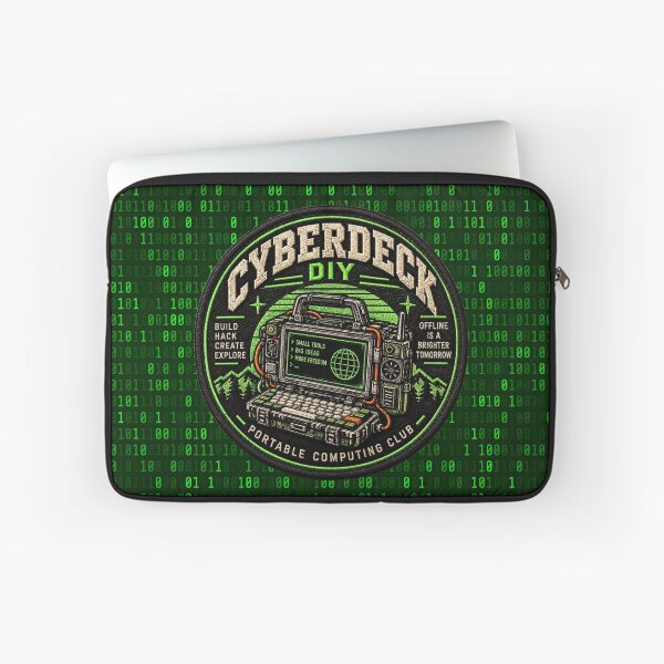 Item preview, Cyberdeck DIY Retro Computing Hacker Graphic designed and sold by DD Fish.
