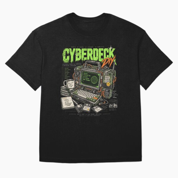 Item preview, Cyberdeck DIY Retro Computing Hacker Graphic designed and sold by DD Fish.