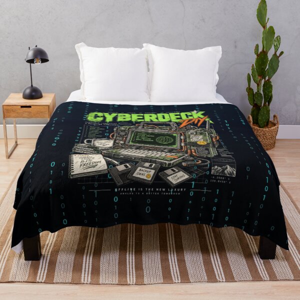 Item preview, Cyberdeck DIY Retro Computing Hacker Graphic designed and sold by DD Fish.