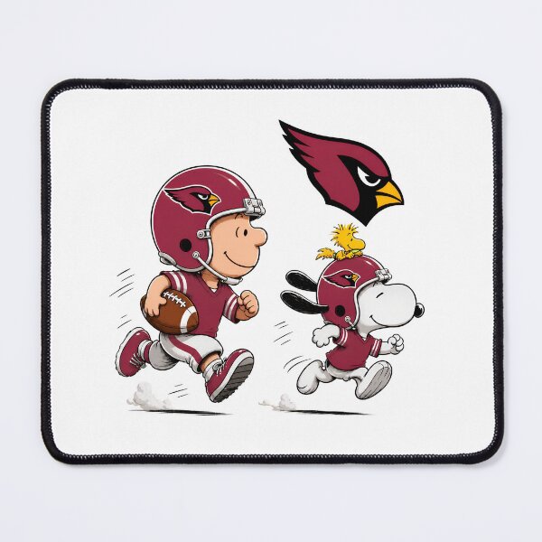 Item preview, Charlie Brown Snoopy Cardinals Football  designed and sold by PunSprout.