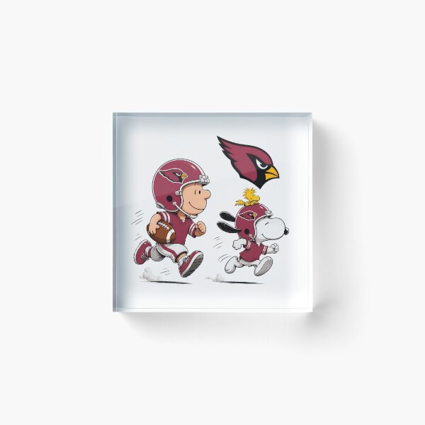 Item preview, Charlie Brown Snoopy Cardinals Football  designed and sold by PunSprout.
