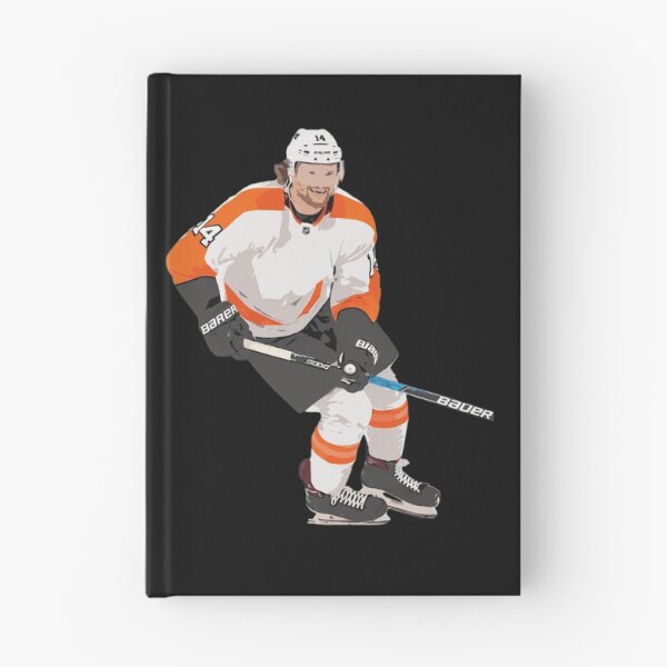 Item preview, Orange Ice Hockey Player Number 14  designed and sold by Jamrpenter.