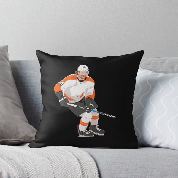 Item preview, Orange Ice Hockey Player Number 14  designed and sold by Jamrpenter.